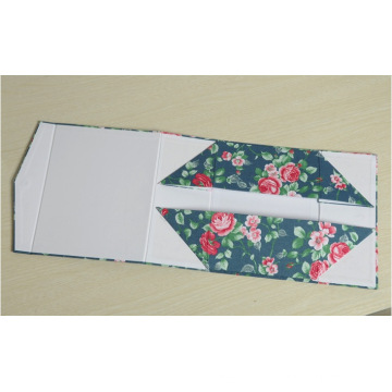 Foldable Fabric Gift Box / Rigid Fabric Folding Gift Box